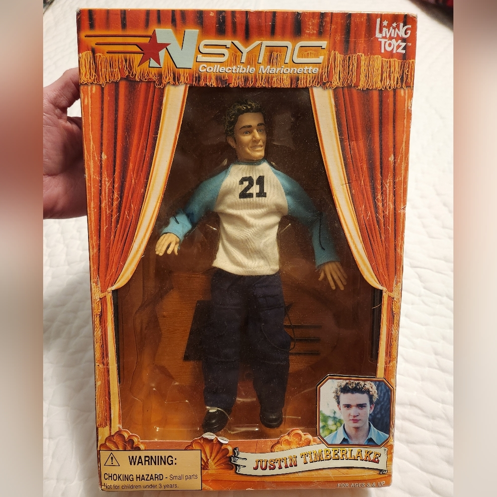 Nsync Justin Timberlake Marionette Doll